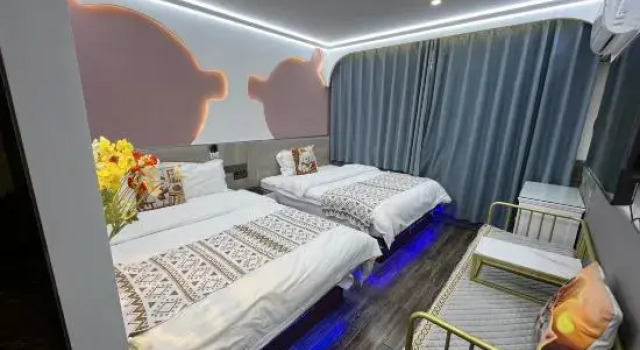 Люкс с 4 комнатами Putuo mountain zen edge inn