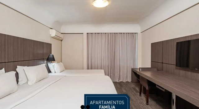 Семейный номер Standard Slaviero Hotel Curitiba Centro