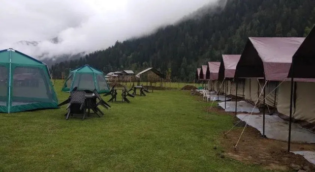 Aru Camping Resort, Забронировать Кемпинг Пахалгам Jammu & Kashmir Ski
