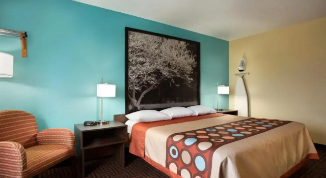 Двухместный номер Standard Super 8 by Wyndham Mount Vernon, IL