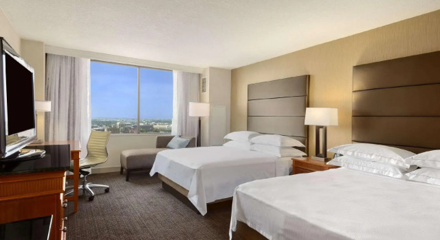 Четырёхместный номер Standard Hilton Salt Lake City Center