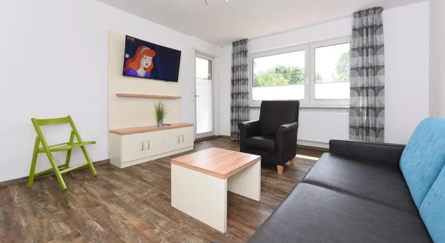 Ferienwohnung 70qm mit Balkon in Bensersiel, Забронировать Апартаменты/квартира Бензерзиль East Frisia