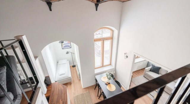 Stylish Historical Loft with Sauna & Free Parking