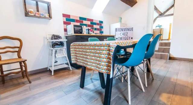 Chez Twiggy - Guesthouse vintage à Prenois, Rezerwuj Hotel Prenois Burgundia