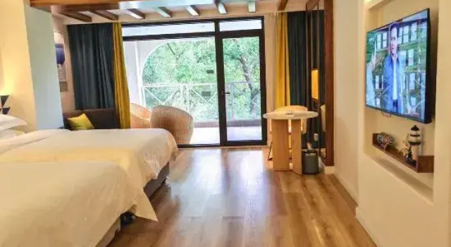 Номер Deluxe Guilin O-LIVE Social Hotel