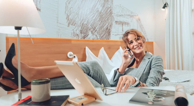 Двухместный номер Deluxe с балконом Hotel Boutique Párraga Siete