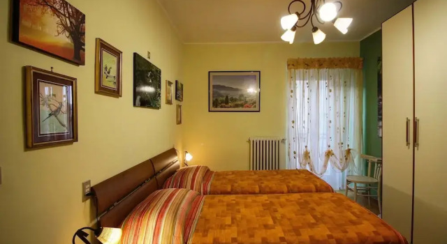 Трёхместный номер Standard с балконом и с красивым видом из окна B&B In Centro a Pacentro