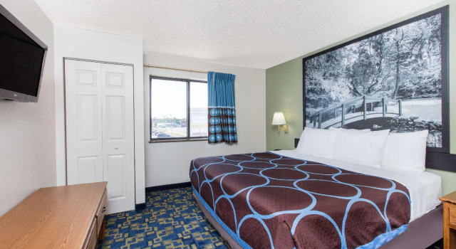 Двухместный номер Standard Super 8 by Wyndham Aberdeen MD