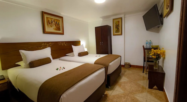 Superior Čtyřlůžkový pokoj Hotel Retama Machupicchu