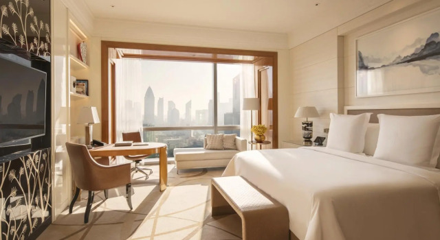 Двухместный номер Deluxe Four Seasons Hotel Tianjin