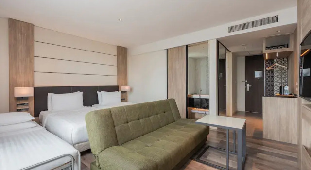 Трёхместный номер Deluxe Solaria Nishitetsu Hotel Bangkok