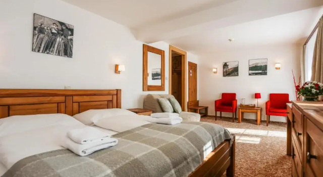 Двухместный номер Standard с балконом Hotel Mikulášska Chata