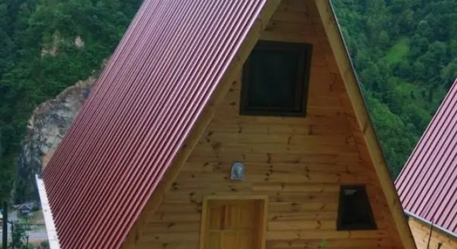 Семейное бунгало с видом на сад Begi Apart Bungalov