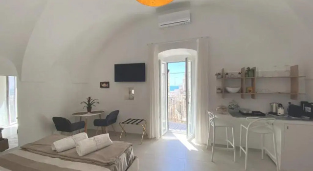 Deluxe dublă cameră cu vedere la mare Vieste Suite