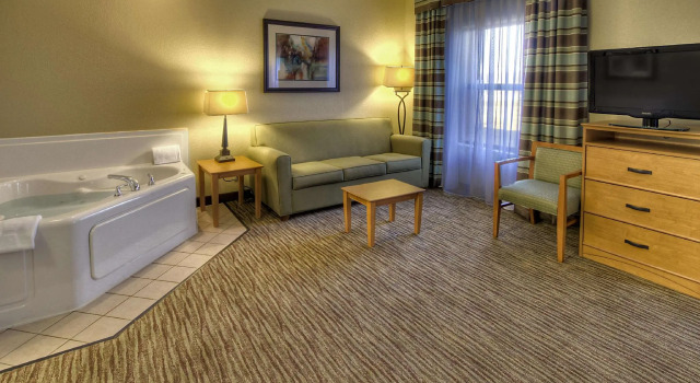 Двухместный люкс Hampton Inn & Suites Kalamazoo-Oshtemo