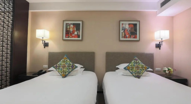 Двухместный номер Standard SSAW Boutique Hotel Hangzhou East Railway Station - Close to West Lake