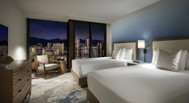 Двухместный номер Waikiki View Halepuna Waikiki by Halekulani - NO RESORT FEE