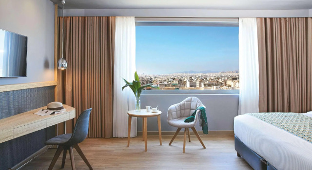 Двухместный номер Executive с видом на город Отель Zeus Wyndham Grand Athens