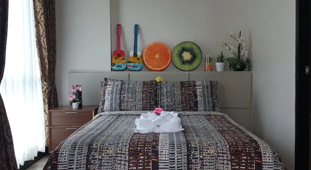 Студия Deluxe с балконом Mactan Newtown with Ocean View