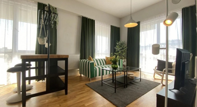 Sleek and Modern Flat in Istanbul, Boek Appartement Kâğıthane 