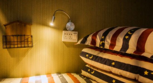 Кровать в общем номере (женский номер) Yinchuan Floating International Youth Hostel (Xinhua Street Drum Tower Branch)