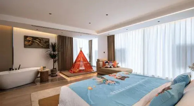 Люкс с видом на город 360° Oceanview Lifestyle | Dali SEASKY VISTA Cultural & Art Oceanview Hote