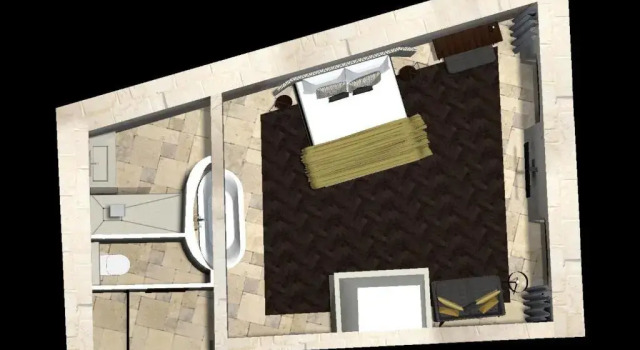 Номер Premium Boutique Hôtel des Remparts & Spa