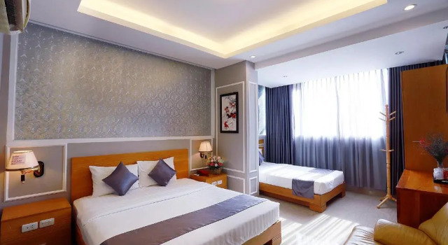 Люкс Lucky Star Hotel 266 De Tham