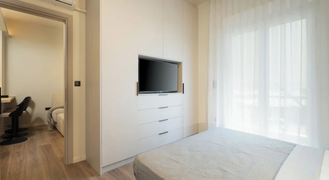 Апартаменты Deluxe с балконом и с видом на город Athens City Modern Apartments