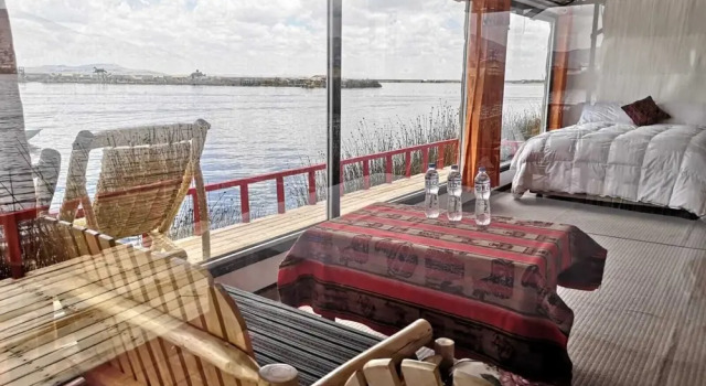 Четырёхместный семейный номер Standard Uros Titicaca Uta Lodge