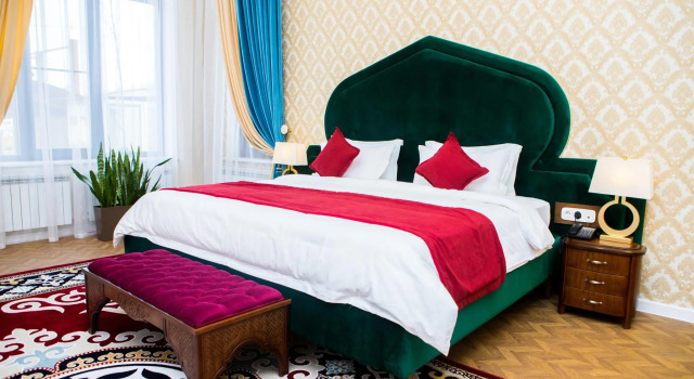 Двухместный номер Deluxe Boutique Hotel Silk Way