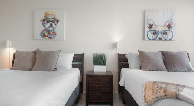 Студия Superior с балконом и с видом на залив Condado Lagoon - Lux Waterfront Studios