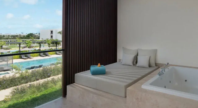 Двухместный полулюкс Deluxe с видом на бассейн Live Aqua Punta Cana