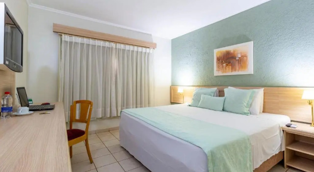 Двухместный номер Executive Hotel Golden Park Ribeirão Preto by Nacional Inn
