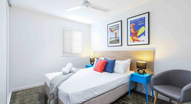 Апартаменты Deluxe с 3 комнатами с видом на океан Sandbox Luxury Beach Front Apartments