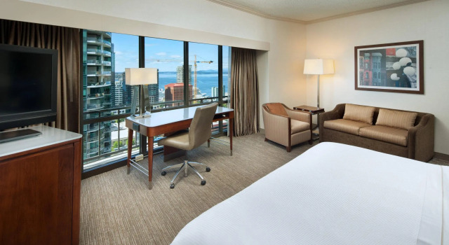 Двухместный номер Premium с видом на воду The Westin Seattle