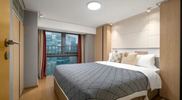 Люкс Executive c 1 комнатой с балконом Shenzhen Kaimeiyue Hotel International Holiday Apartment (Shangmeilin Subway Station Branch)