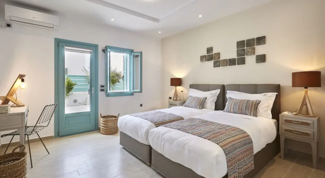 Вилла с 3 комнатами с балконом Almyriki Beach Villa
