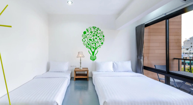 Трёхместный номер Standard Eco Hostel