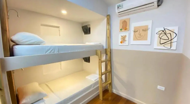 Кровать в общем номере Bambuda Bocas Town - Hostel