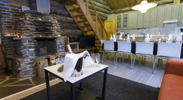 Апартаменты с 3 комнатами Levikaira Apartments - Log Cabins