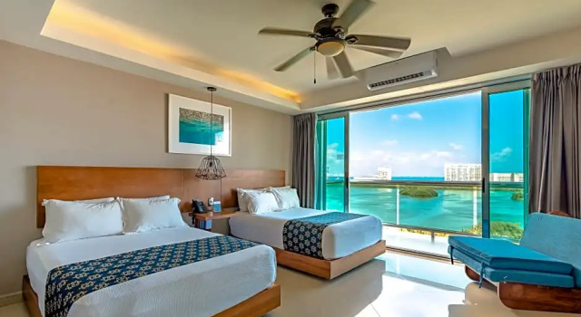Четырёхместный номер Standard Ocean Dream Cancun by GuruHotel