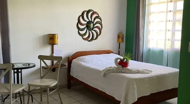 Четырёхместный номер Standard с красивым видом из окна Cabinas El Colibri, Apart Hotel