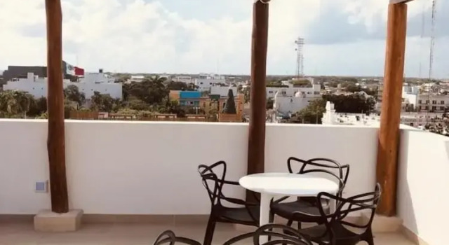 Ph Beach Views Block Away From Beach Outdoor Pool 1bdr/1bth 502 1 Bedroom Apts, Rezerwuj Apartament Playa del Carmen Quintana Roo