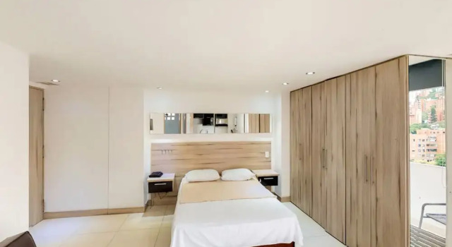 Comfortable city studio with balcony 810, Prenota Appartamento Medellín Antioquia