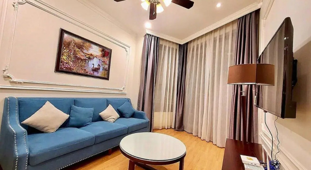 SUNRISE704 - 2phòng ngủ - 300m ra bãi tắm Marina - Full đồ nấu Bếp, Máy Giặt