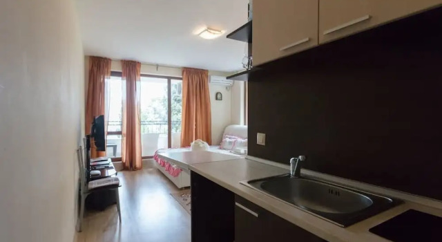 Двухместная семейная студия с видом на море Beach Studio with Sea View