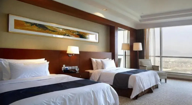 Двухместный номер Deluxe с видом на озеро Grand New Century Hotel Ninghai Jinhai