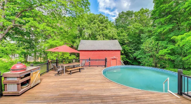 Коттедж Charming Ballston Spa Home w/ Sauna & Private Pool