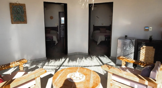 Люкс с видом на море Hotel Rancho Buenavista